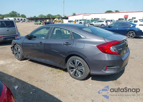 2018 Honda Civic Ex-T from USA, damaged, VIN JHMFC1F3XJX016898